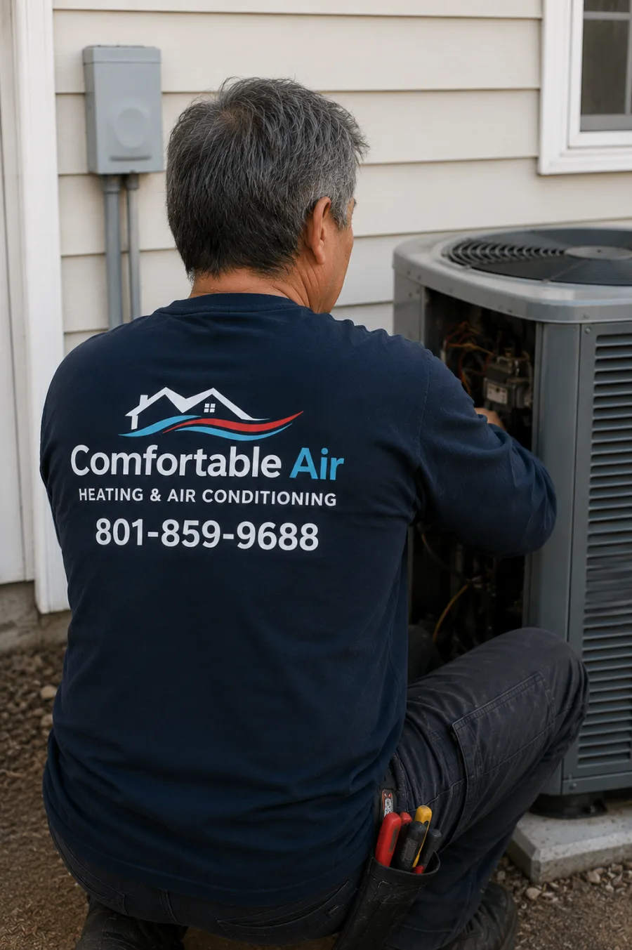 Chris Nguyễn, owner of Comfortable Air